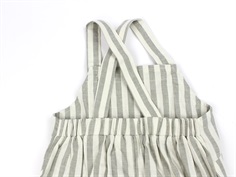 Lil Atelier turtledove stribet loose overall